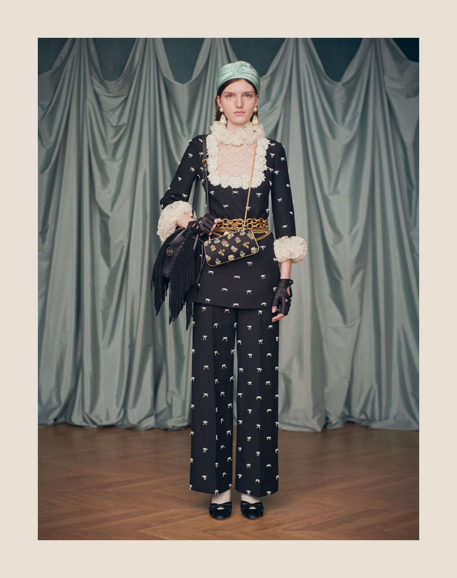 BOWOW PUMPS IN KIDSKIN 45MM - Image 6